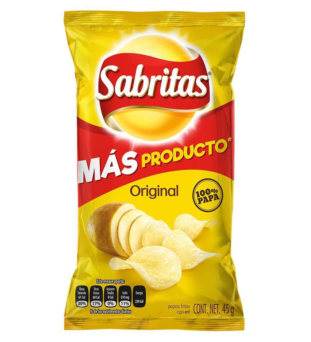 Sal 45 gr Papas Sabritas 