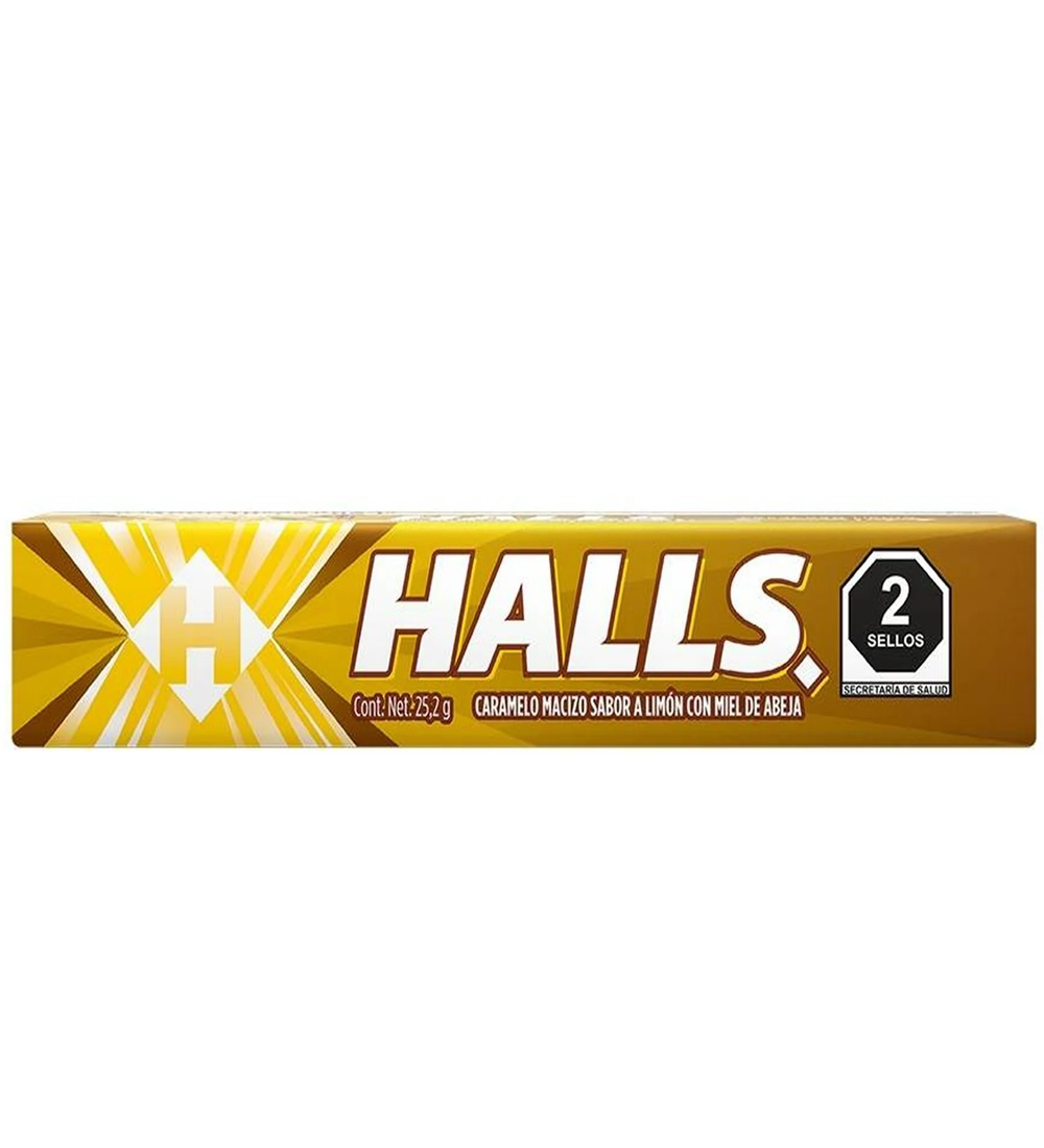 Halls Miel Pastillas Refrescantes