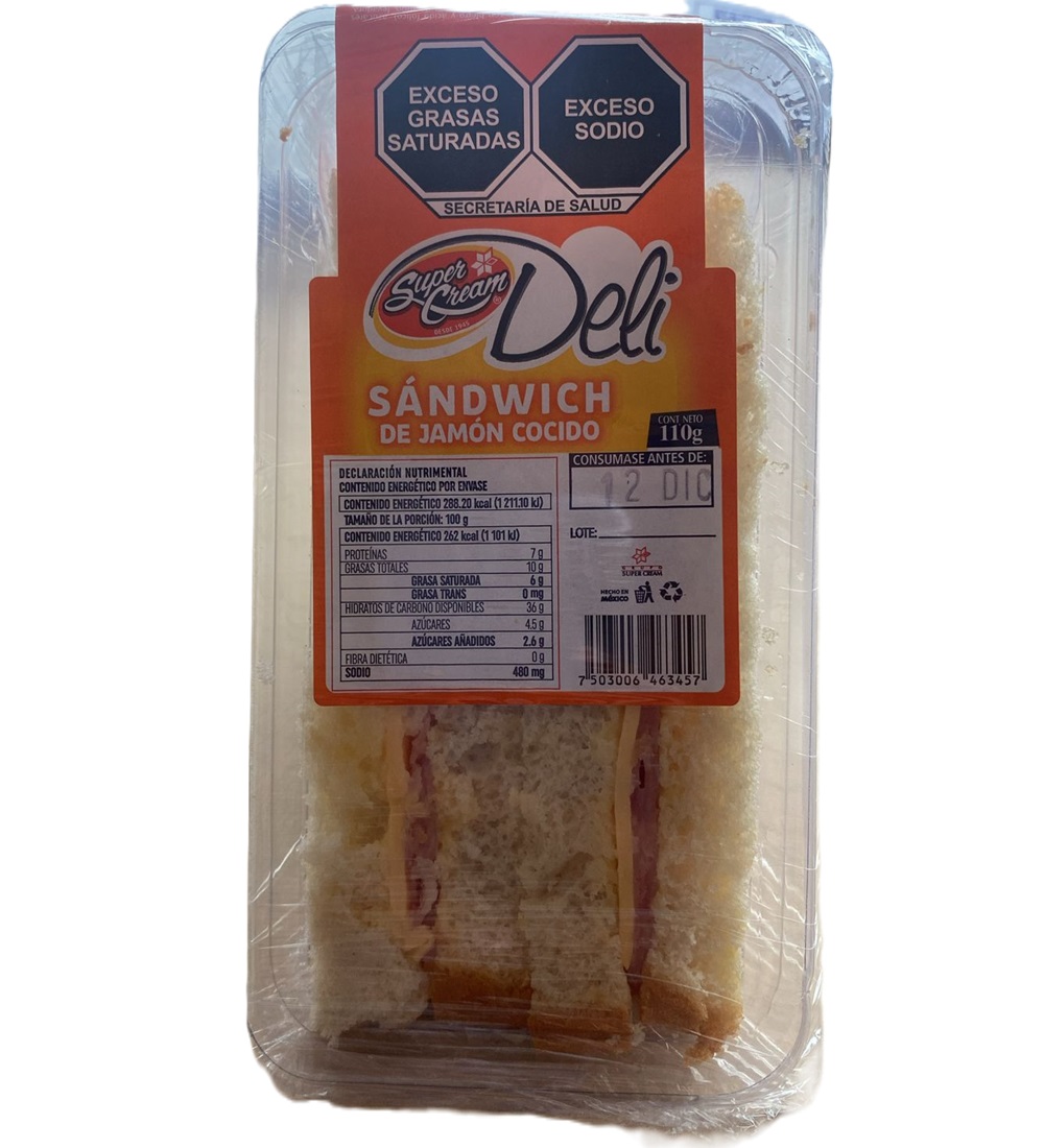 Sandwich 110 gr Especial Sencillo