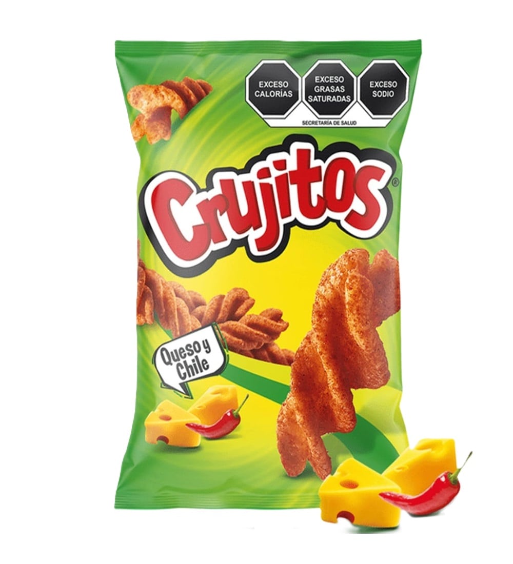 Crujitos 42 gr Queso y Chile Papas Sabritas 