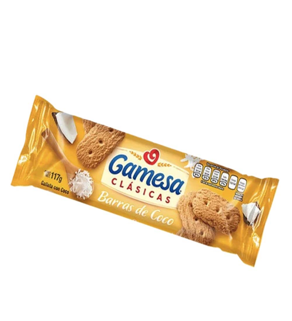 Galletas Barras de Coco 117 gr