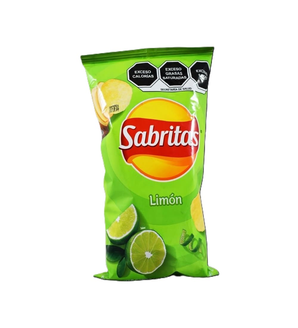 Limón 45 gr Papas Sabritas 